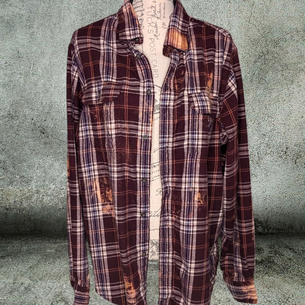 Hocus Pocus Witches Custom Flannel Shirt, Halloween Large - Picture 5 of 9